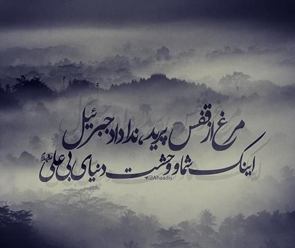 عکس نوشته شب شهادت حضرت علی علیه السلام