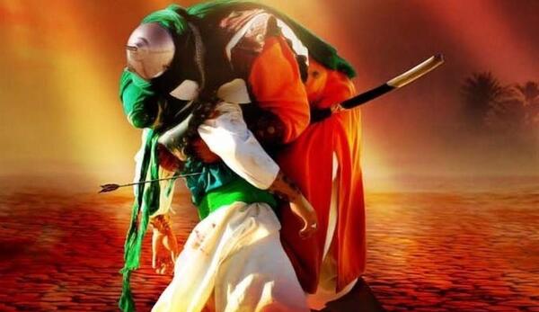 عکس امام حسین و اسب