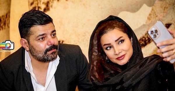 عکس بهار قاسمی و همسرش