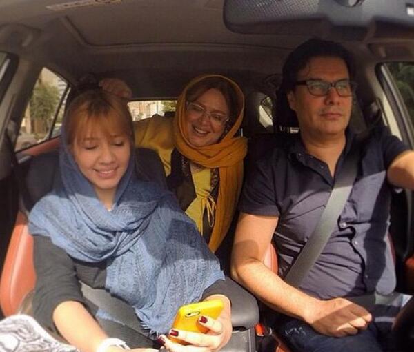 عکس بهار قاسمی و همسرش