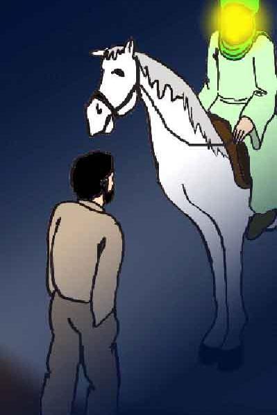 عکس کارتونی از امام زمان