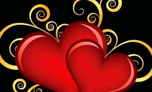 عکس پروفایل دوتا قلب عاشقانه