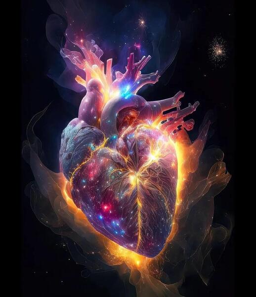 عکس پروفایل دوتا قلب عاشقانه