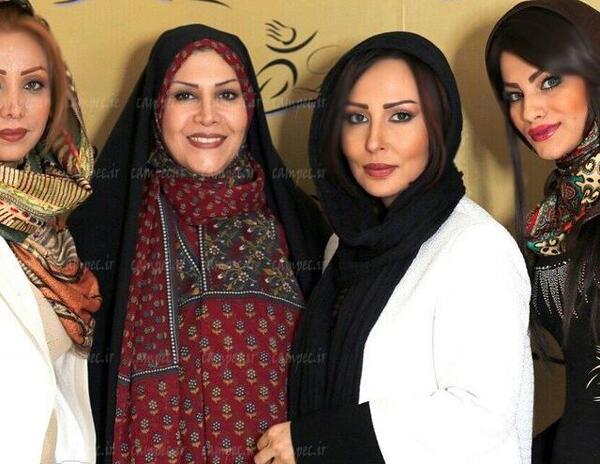 عکس تولد مادر پرستو صالحی