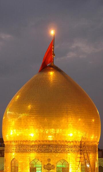 عکس تصویر زمینه از حرم امام حسین