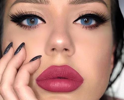 عکس لنز چشم ابی یخی