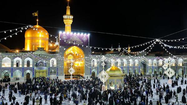 عکس جدید صحن انقلاب حرم امام رضا
