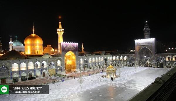 عکس جدید صحن انقلاب حرم امام رضا