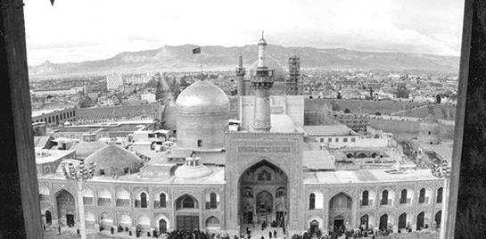 عکس جدید صحن انقلاب حرم امام رضا