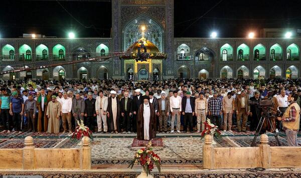 عکس جدید صحن انقلاب حرم امام رضا