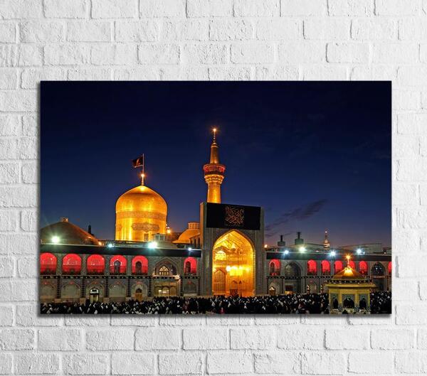 عکس جدید صحن انقلاب حرم امام رضا