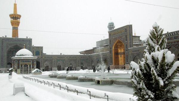 عکس جدید صحن انقلاب حرم امام رضا