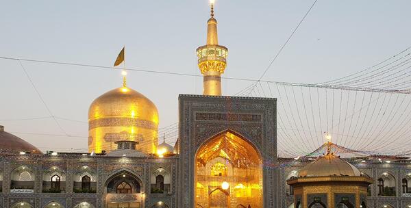عکس جدید صحن انقلاب حرم امام رضا