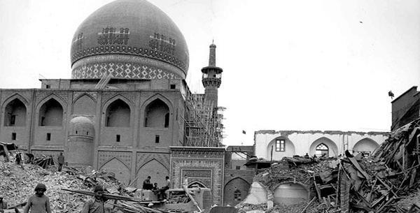 عکس جدید صحن انقلاب حرم امام رضا