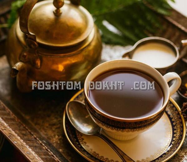 عکس چای قهوه خانه