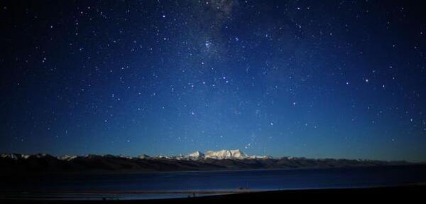 عکس آسمان شب پرستاره زیبا