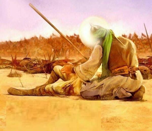 عکس نقاشی حضرت علی اکبر