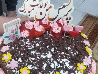 عکس کیک تولد سارینا