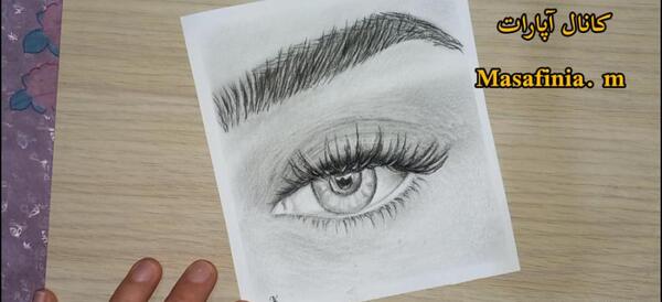 عکس چشم و ابرو برای طراحی