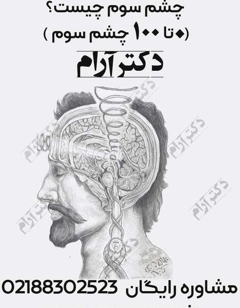 عکس چشم سوم آدم