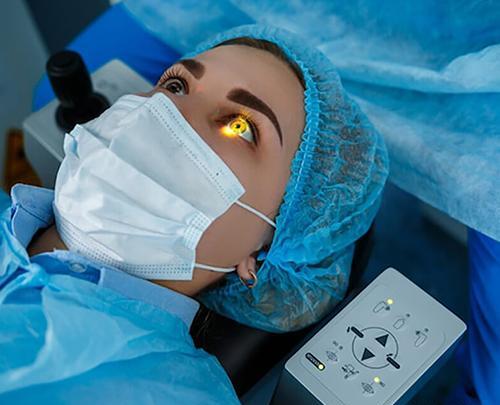 عکس های عمل لیزیک چشم