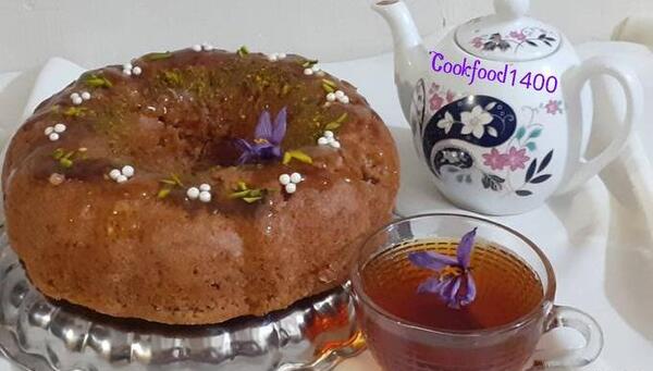 عکس چای و کیک عصرانه