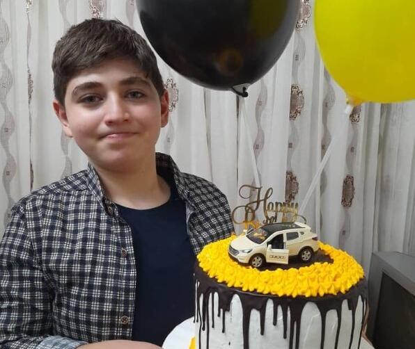 عکس کیک تولد برادرم