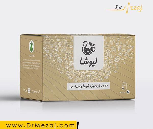 عکس چای سبز نیوشا