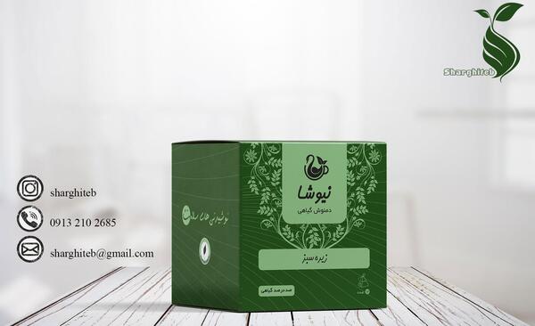 عکس چای سبز نیوشا