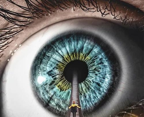 عکس چشم پروفایل اینستا