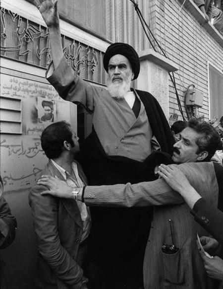 عکس امام خمینی در زمان انقلاب