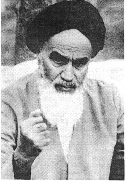 عکس امام خمینی در زمان انقلاب