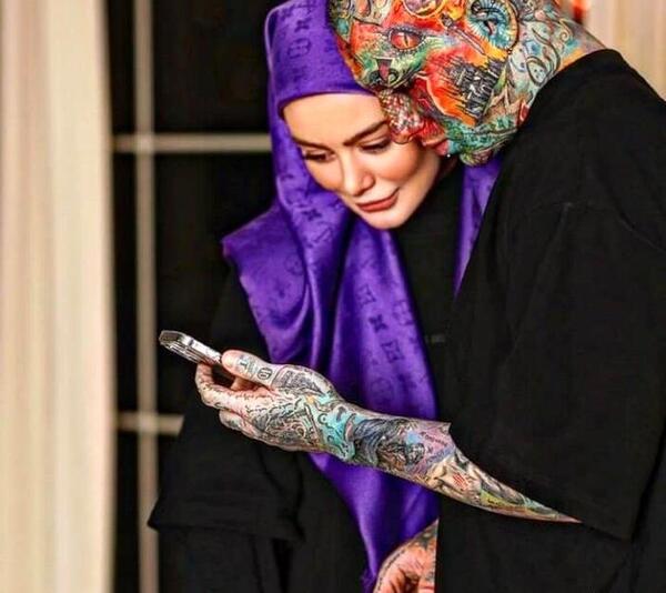 عکس تتلو با زنش سحر قریشی