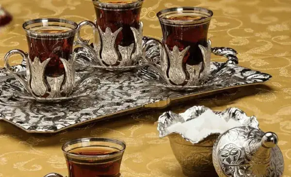 عکس از سینی چای خواستگاری