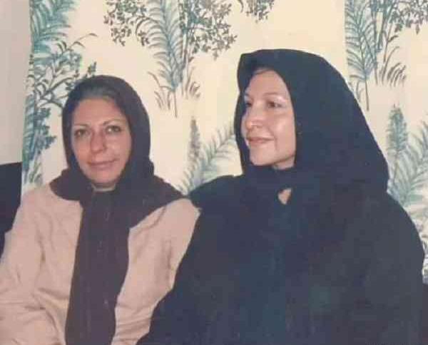 عکس جوانی ثریا قاسمی و مادرش