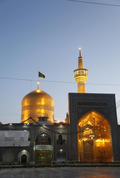 عکس خام از حرم امام رضا