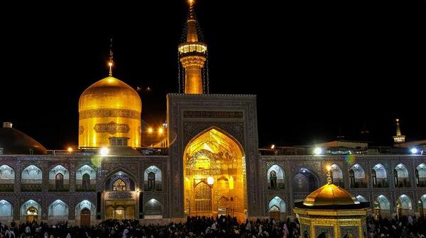 عکس خام از حرم امام رضا