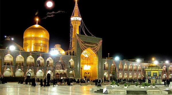 عکس خام از حرم امام رضا