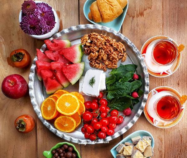 عکس های چای صبحانه