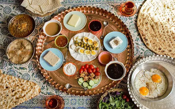 عکس های چای صبحانه