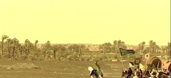 عکس کاروان امام حسین در مختارنامه
