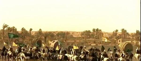 عکس کاروان امام حسین در مختارنامه