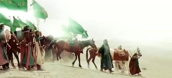 عکس کاروان امام حسین در مختارنامه
