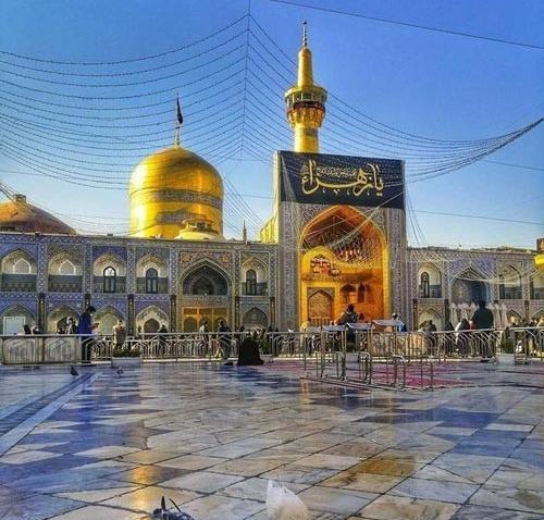 عکس حرم امام رضا بدون نوشته