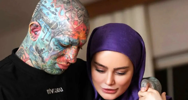 عکس های سحر قریشی با تتلو