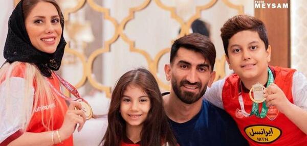 عکس تولد همسر علیرضا بیرانوند
