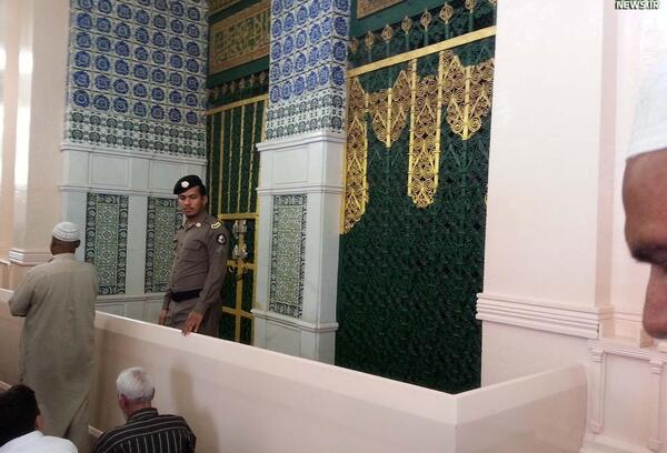عکس قبر اصلی حضرت علی