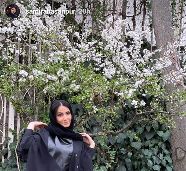 عکس جنجالی سمیرا حسن پور