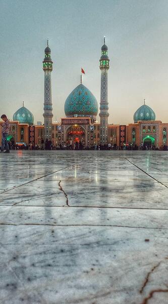 عکس امام زمان در مسجد جمکران