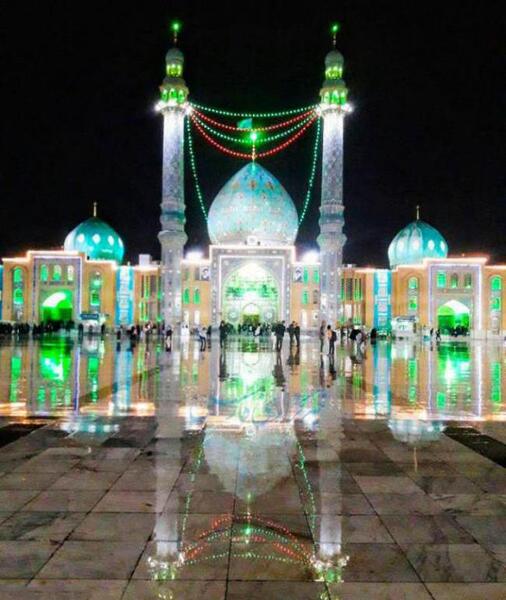 عکس امام زمان در مسجد جمکران